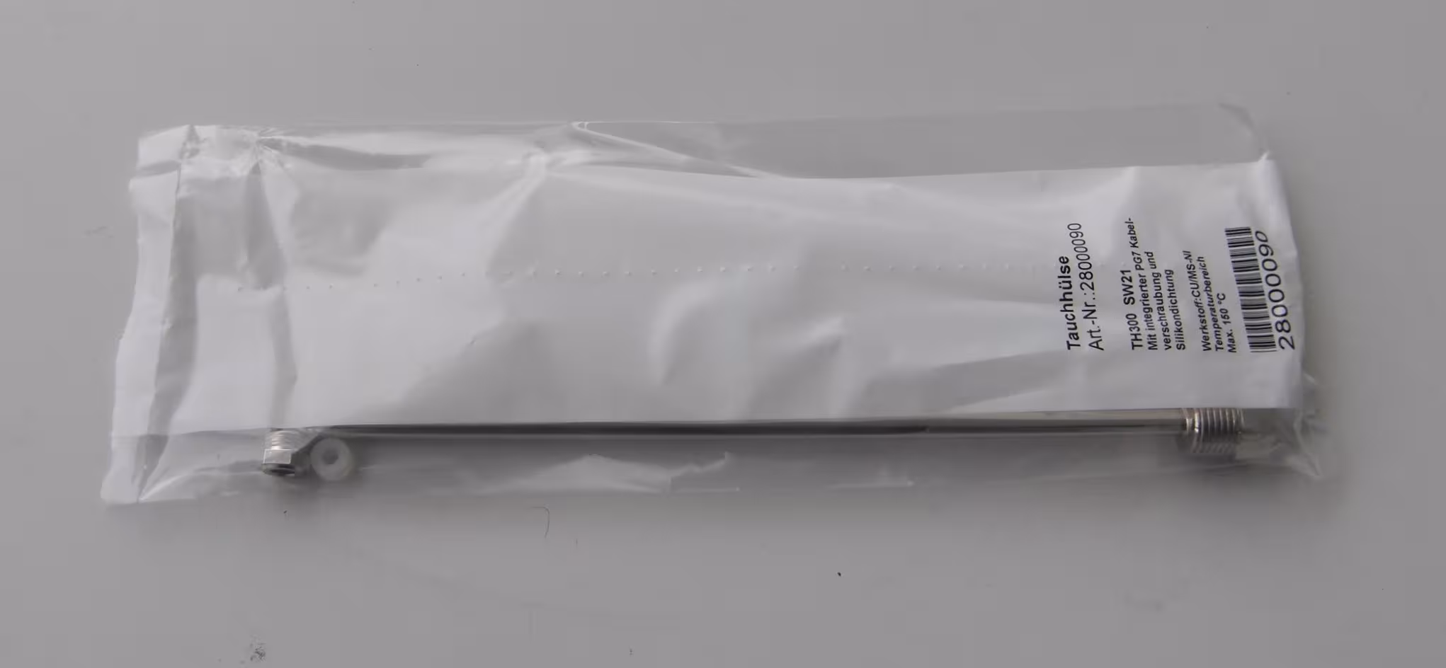 RESOL Tauchhülsen Typ Ausführung: RESOL Tauchhülse TH300 300mm aus der Kategorie Tauchhülsen mit der Artikelnr. 28000090