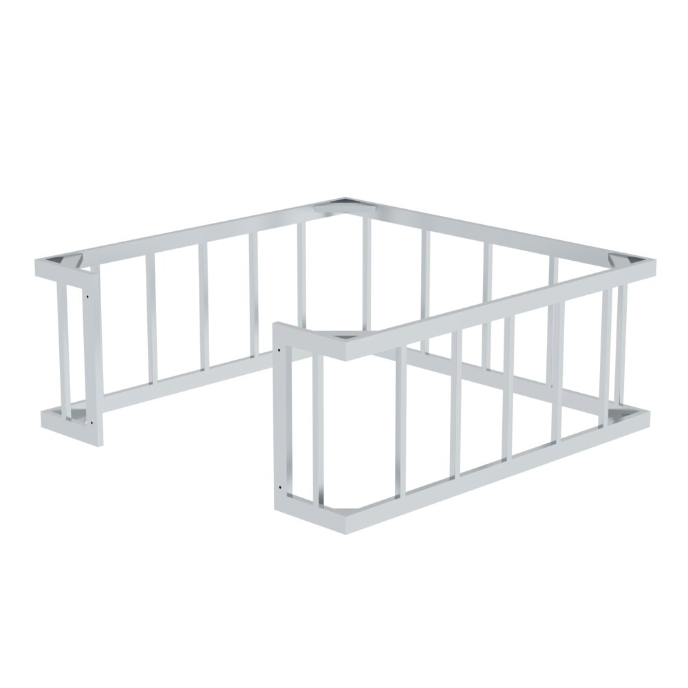 Munk Schutzkorb für Tankwagenleiter eckig von Günzburger Steigtechnik Munk Schutzkorb für Tankwagenleiter aus der Kategorie Spezialleitern, Berufsspezifische Produkte mit der Artikelnr. 301307, Krippe, Mobiliar, Bett für Säuglinge, Handlauf