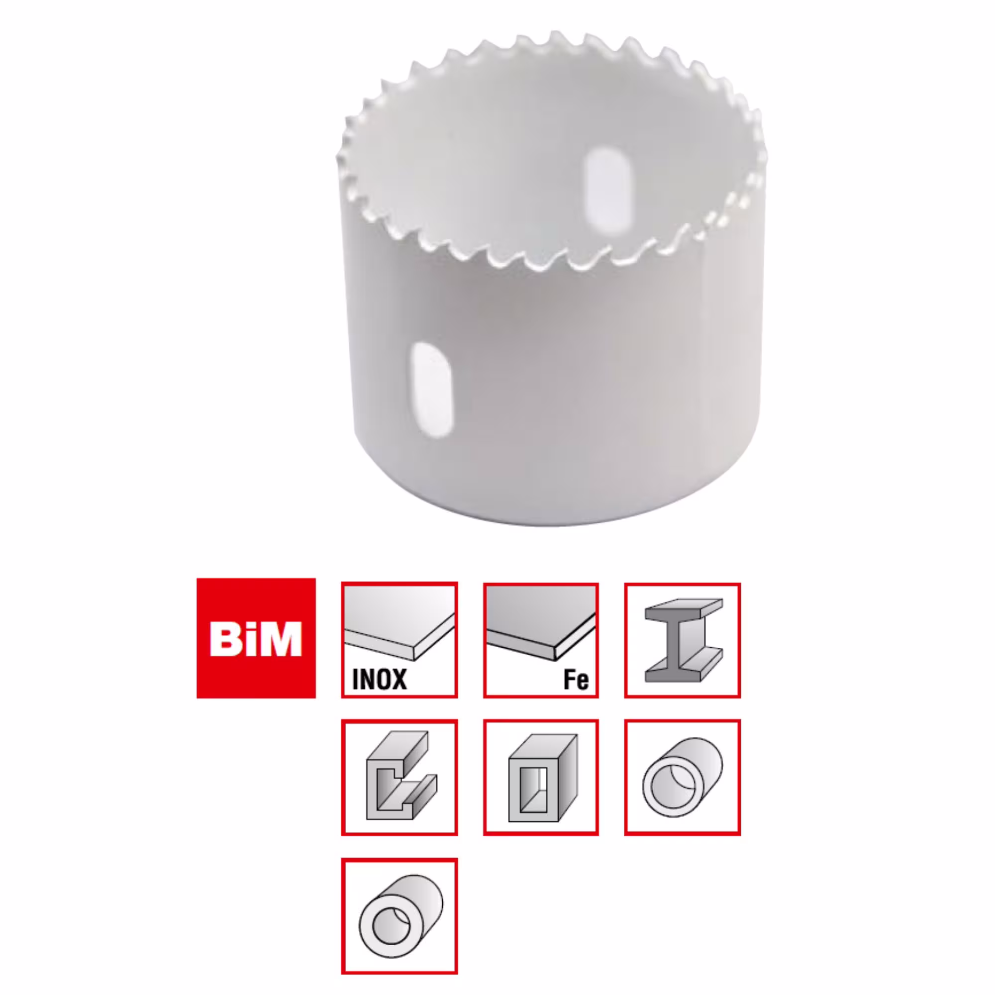 Lochsäge 17mm aus der Kategorie Lochsägen mit der GTIN 4028655206017 Lochsägen M42 Serie 60 für rostfreiem Stahl, Inox, Metall, Stahl, Stahlträgern, dicken offenen Profilen, mittelstarken Stahlrohren von der Marke MPS aus der Kategorie Lochsägen