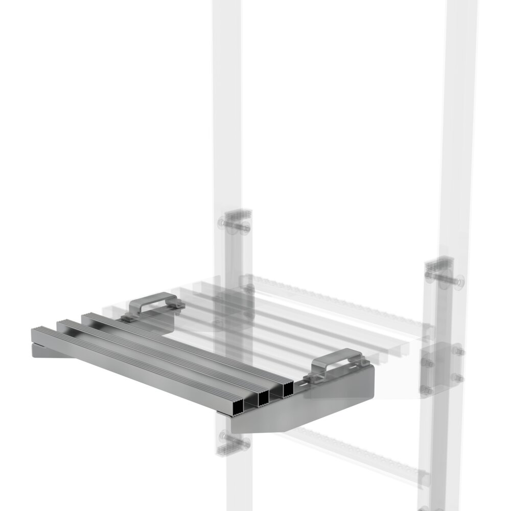 Munk Ausstiegstritt Erweiterung Stahl verzinkt aus der Kategorie Steigtechnik Zubehör & Ersatzteile mit der Artikelnr. 063965, Moebel