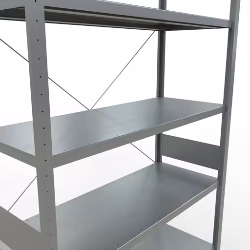 Abbildung Nr 12 des Artikels Stecksystem Grundregal 3000x1300x500 mm, Typ 250 kg, verzinkt aus der Produktgruppe Stecksystem von der Marke Schulte Lagertechnik