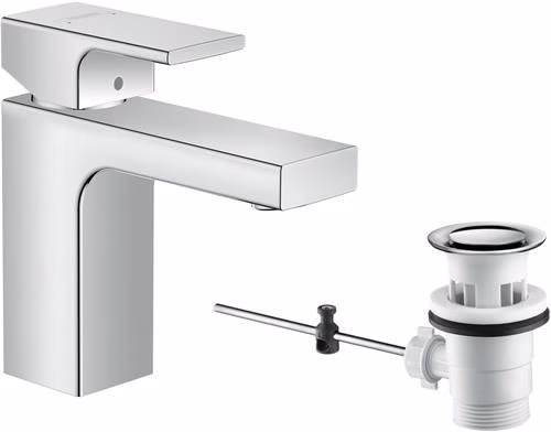 Einhebel-Waschtischmischer VERNIS Shape 100 HANSGROHE aus der Kategorie Waschtischarmaturen mit der Teilenummer 6000699347