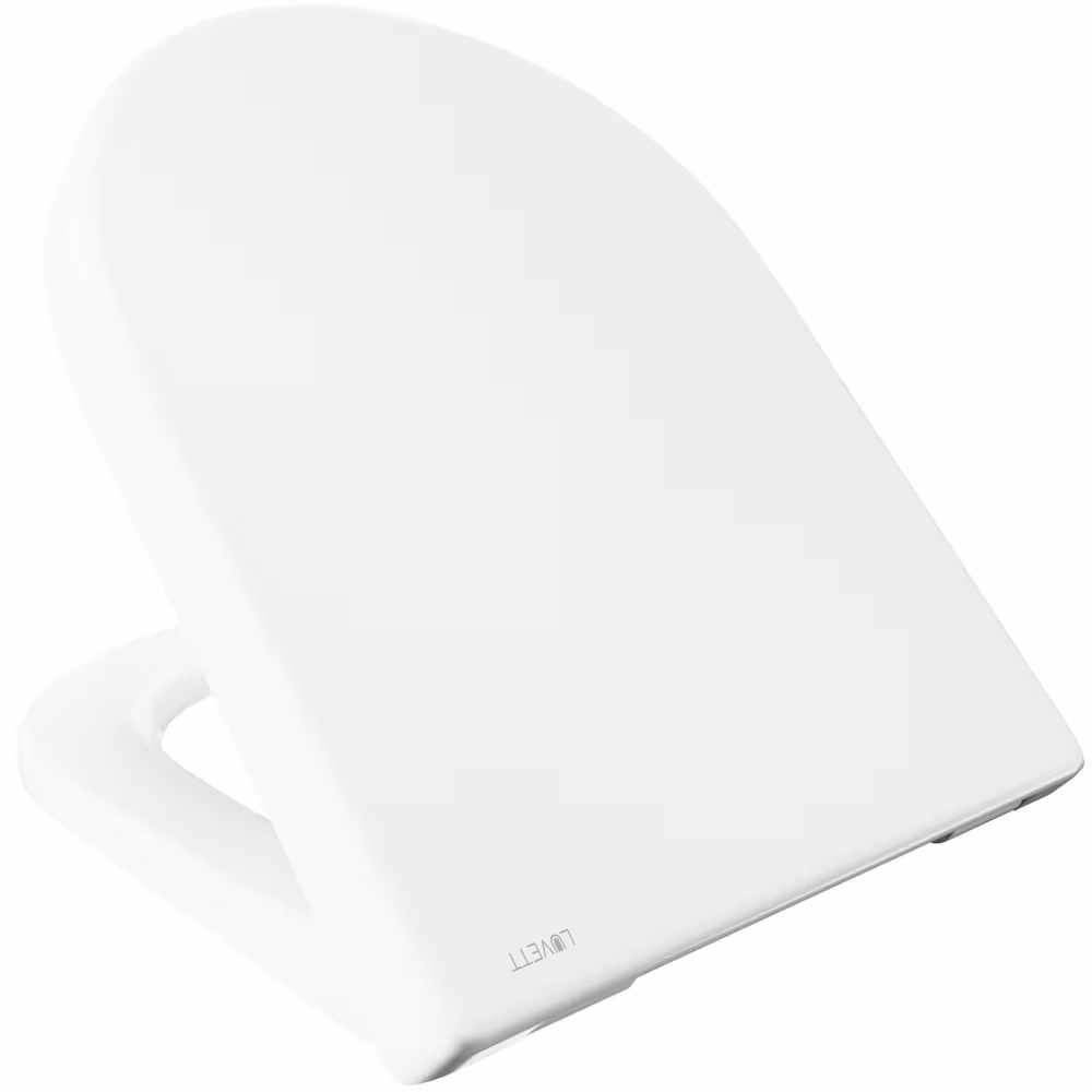 WC-Sitz D650 D-Form Weiß mit Absenkautomatik, u.a. für ME by Starck von der Marke LUVETT WC-Sitz D650 D-Form Weiß mit Absenkautomatik, u.a. für ME by Starck aus der Kategorie WC/Toiletten mit der Artikelnummer 548403
