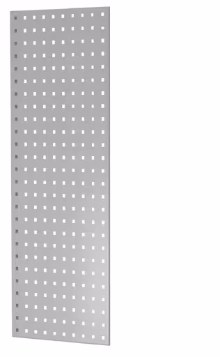 Lochplatten-Seitenblende, 90 x 1000 x 400 mm (H x T), RAL 7035 lichtgrau aus der Kategorie Zubehör mit der Artikelnummer 35666