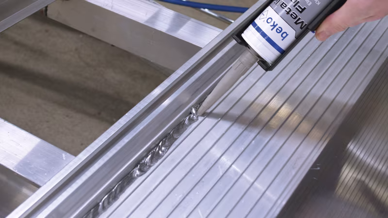 Metallic-Flex 305 g metallic silber Aluminium, Handlauf, Person, Tür