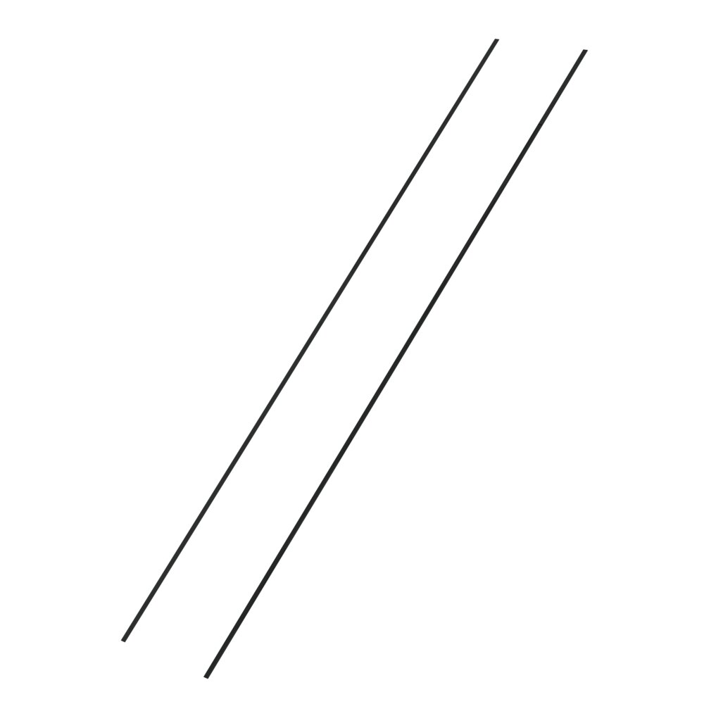 Munk Kunststoff-Auflage für Dachleiter aus der Kategorie Spezialleitern, Berufsspezifische Produkte mit der Artikelnr. 011211, Bogen, Waffe