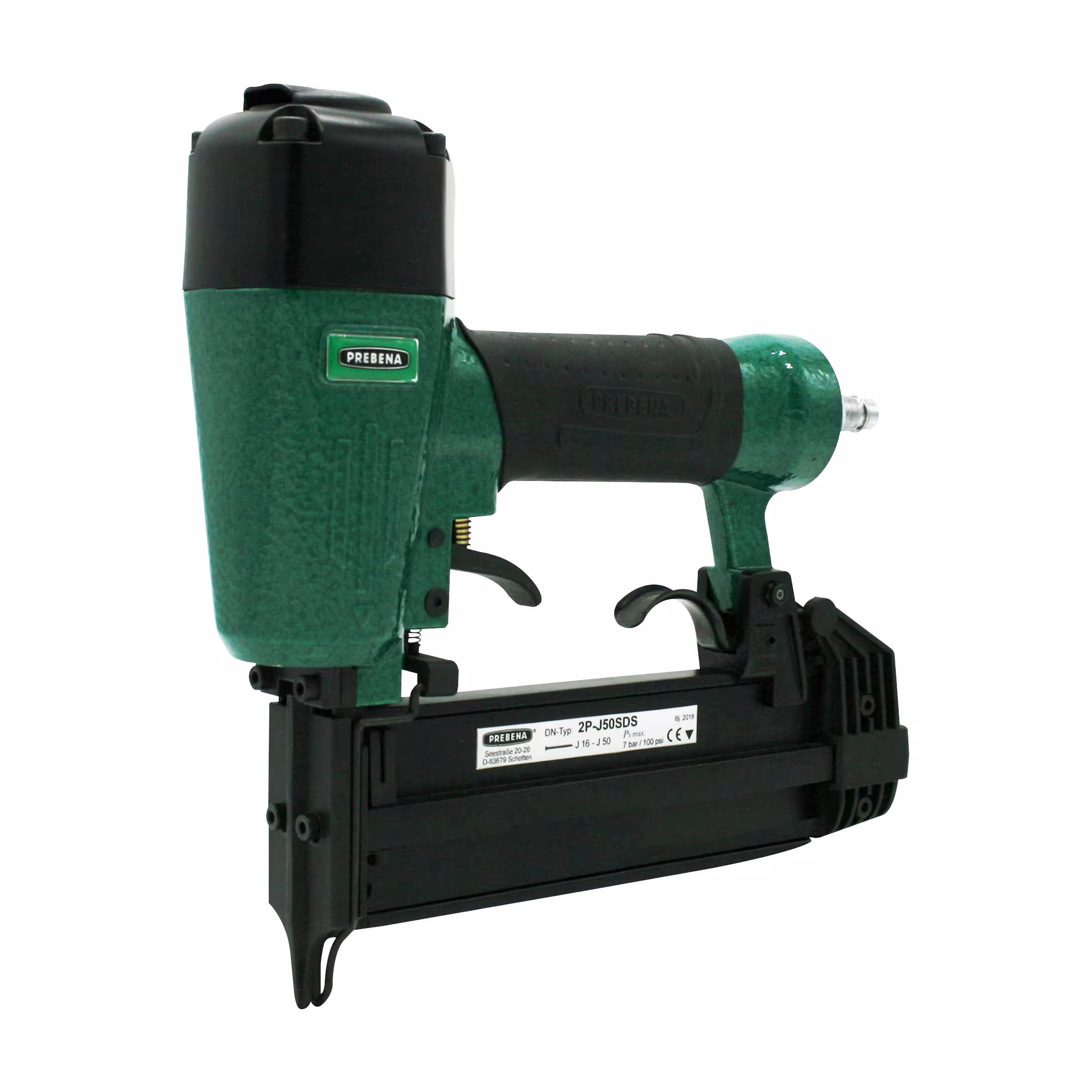 Druckluftnagler für Stauchkopfnägel (Brads) von 16-50mm 2P-J50SDS  aus der Kategorie Kompressoren & Druckluftwerkzeuge mit der Artikelnummer 2P-J50SDS