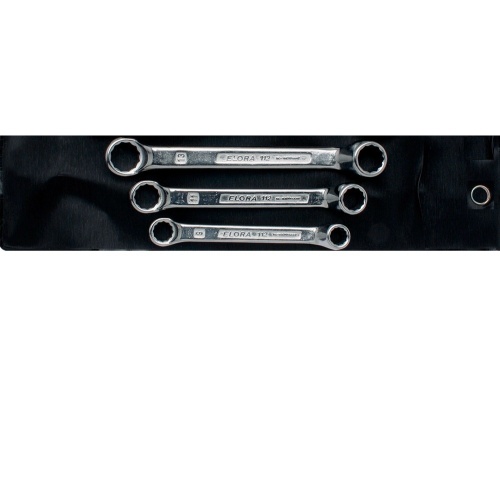 Doppelringschlüssel-Satz, extra kurz, 3-teilig 6-0BA, ELORA-113S 3BA