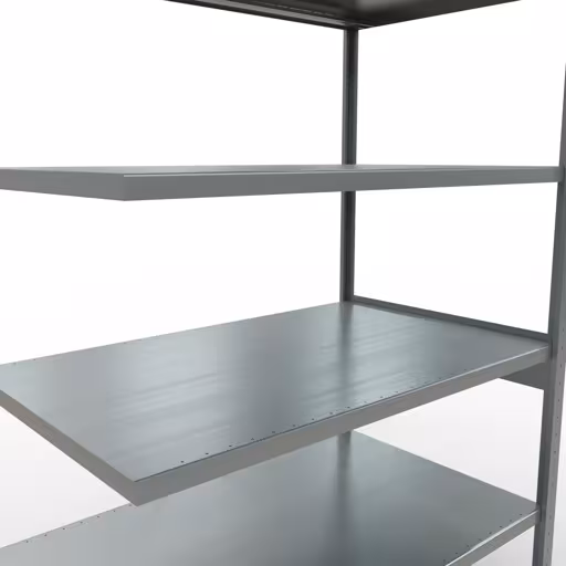 Produktbild Nr 12 des Artikels Stecksystem Anbauregal 2500x1300x800 mm, Typ 250 kg, verzinkt Abbildung Nr 12 des Artikels Stecksystem Anbauregal 2500x1300x800 mm, Typ 250 kg, verzinkt aus der Produktgruppe Stecksystem von der Marke Schulte Lagertechnik