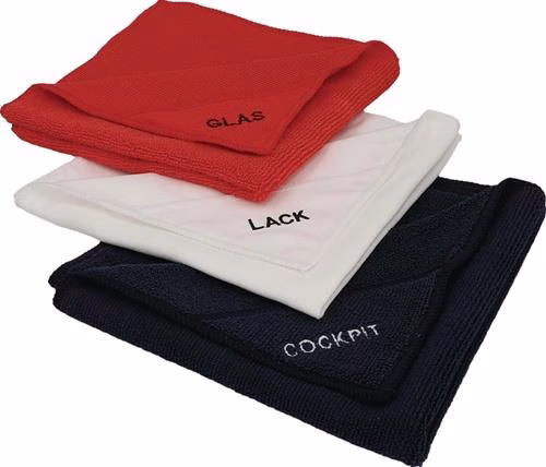 Mikrofasertuchset rot,weiß,schwarz NIGRIN von der Marke Nigrin Mikrofasertuchset rot,weiß,schwarz NIGRIN aus der Kategorie Putz- und Wischtücher Handtücher Handtuchrollen mit der Teilenummer 4000363282