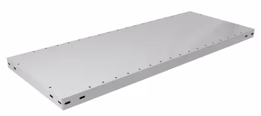 Fachboden MULTIplus330, 1000 x 300 mm, RAL 7035 lichtgrau, ohne Befestigungsmaterial aus der Kategorie Zubehör mit der Artikelnummer 37430
