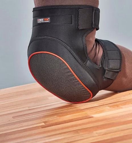 Knieschoner KevSafeSoft DIN/EN14404 universal schwarz KNEETEK aus der Kategorie Zubehör Fußschutz mit der Teilenummer 4000374816