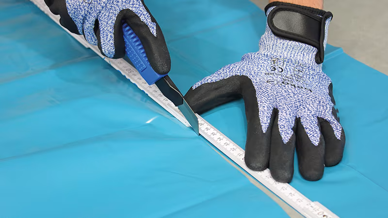 beko Profi-Cuttermesser Bekleidung, Handschuh, Person, Finger, Messer