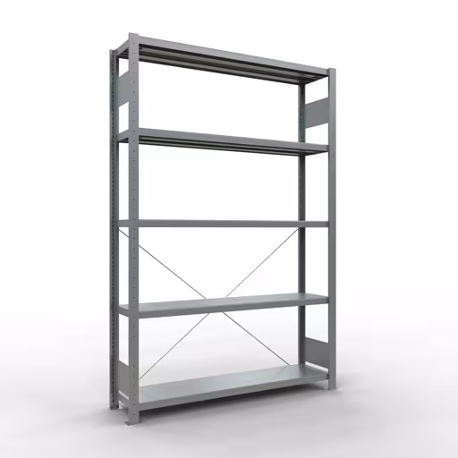 Abbildung Nr 13 des Artikels Stecksystem Grundregal 2000x1300x300 mm, Typ 250 kg, verzinkt aus der Produktgruppe Stecksystem von der Marke Schulte Lagertechnik