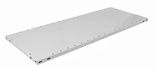 Zusatzbild des Artikels Fachboden MULTIplus85, 1000 x 300 mm, RAL 7035 lichtgrau, ohne Befestigungsmaterial aus Zubehör