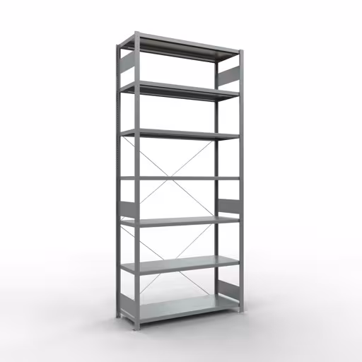 Stecksystem Grundregal 3000x1300x500 mm, Typ 250 kg, verzinkt von der Marke Schulte Lagertechnik aus der Produktreihe Stecksystem