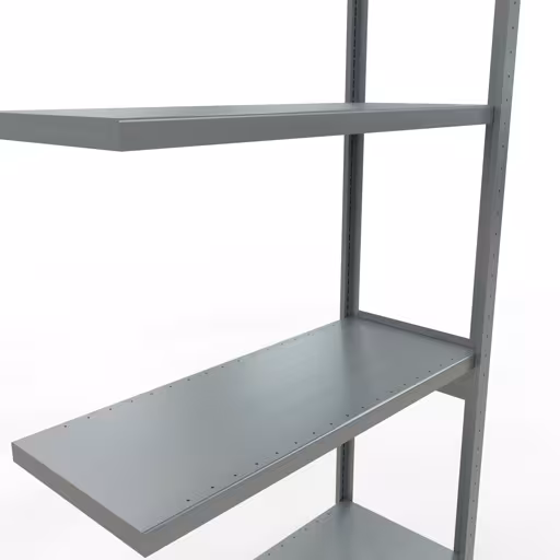 Abbildung Nr 13 des Artikels Anbauregal, Fachbodenregal Stecksystem MULTIplus250, 3000 x 1000 x 400 mm (HxBxT), 7 Fachböden, Längenriegel, verzinkt aus der Produktgruppe Stecksystem von der Marke Schulte Lagertechnik