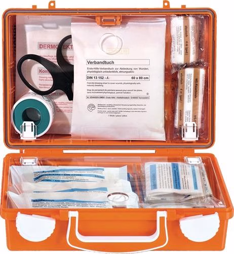 Erste Hilfe Koffer klein QUICK-CD B260xH170xT110 circa mm orange SÖHNGEN aus der Kategorie Söhngen mit der Teilenummer 4000386018