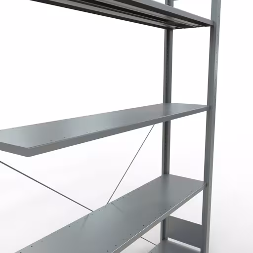 Produktbild Nr.13 des Artikels Stecksystem Anbauregal 2000x1300x300 mm, Typ 150 kg, verzinkt aus der Produktreihe Stecksystem von der Marke Schulte Lagertechnik