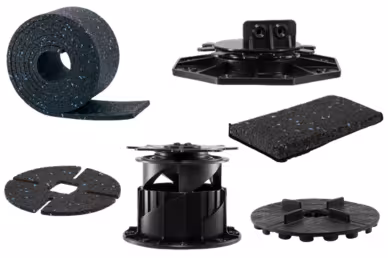 Stelzlager und Unterlagen Stelzlager und Unterlagen