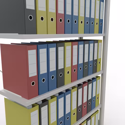 Produktbild Nr 13 des Artikels Anbauregal, Büro-Fachbodenregal Stecksystem MULTIplus85, 2000 x 1000 x 300 mm (HxBxT), 6 Fachböden, Kreuzstrebe, ohne Anschlagleiste, lichtgrau Abbildung Nr 13 des Artikels Anbauregal, Büro-Fachbodenregal Stecksystem MULTIplus85, 2000 x 1000 x 300 mm (HxBxT), 6 Fachböden, Kreuzstrebe, ohne Anschlagleiste, lichtgrau aus der Produktgruppe Büroregale von der Marke Schulte Lagertechnik