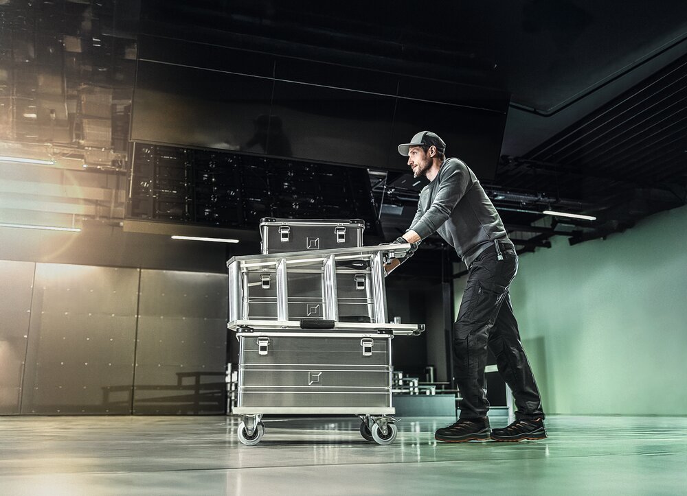 Munk Transportkisten stapelbar 47 L