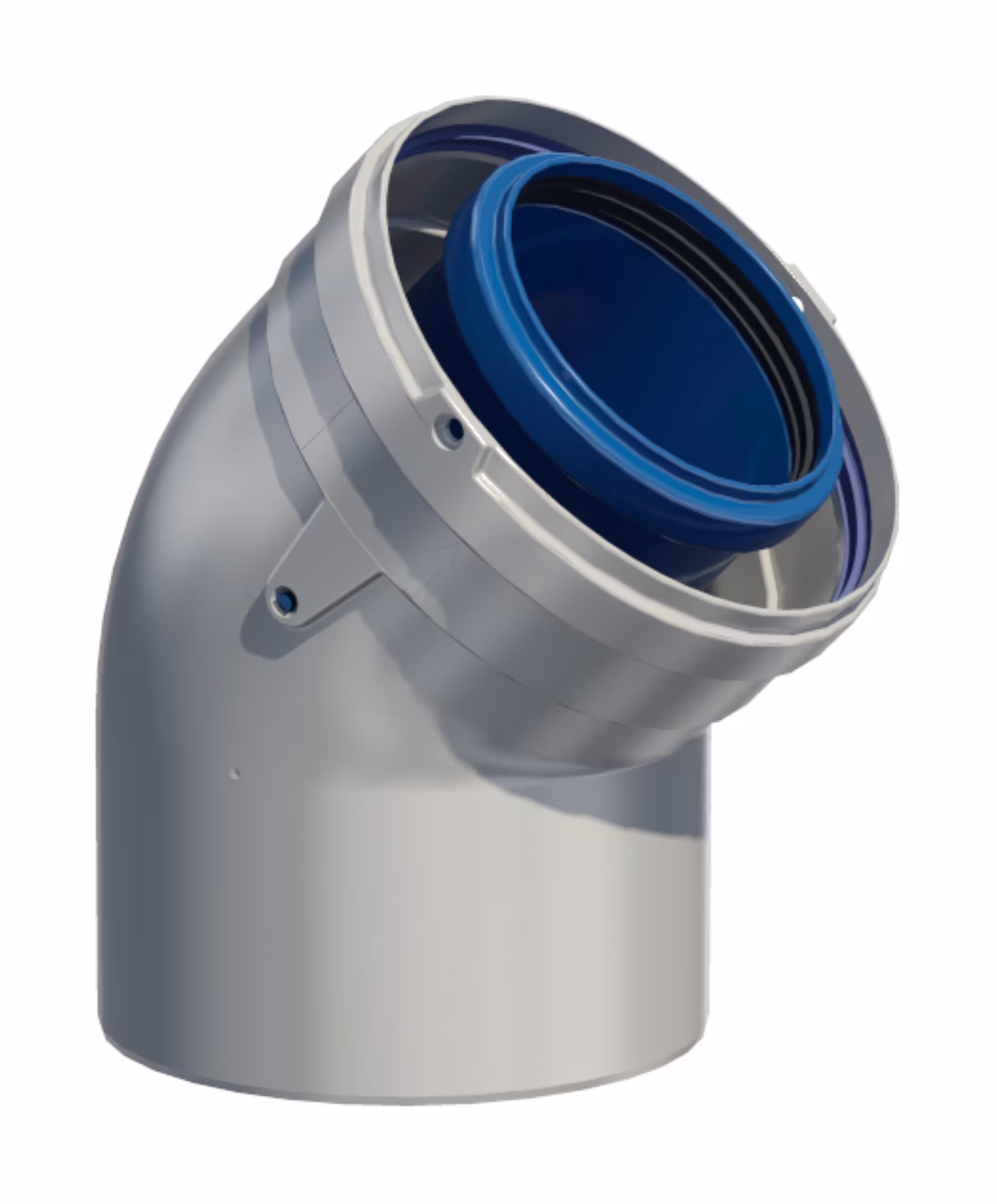 CB AZ Bogen D 110/150 45° von Skoberne CB AZ Bogen D 110/150 45° aus der Kategorie Kunststoffabgassystem mit der Artikelnr. 762116