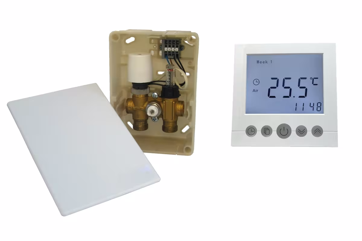 HoWaTech E-Regelbox Digital | elektrische Temperaturbegrenzung für Warmwasser Fußbodenheizung aus der Kategorie Fußbodenheizungs-Regelung  & Elektrik mit der Artikelnummer 902057