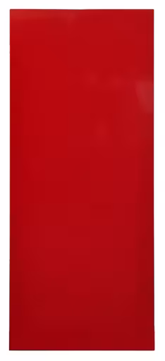 Vollblech-Seitenblende, 90 x 1300 x 800 mm (H x T), RAL 3000 feuerrot aus der Kategorie Zubehör mit der Artikelnummer 25014-R
