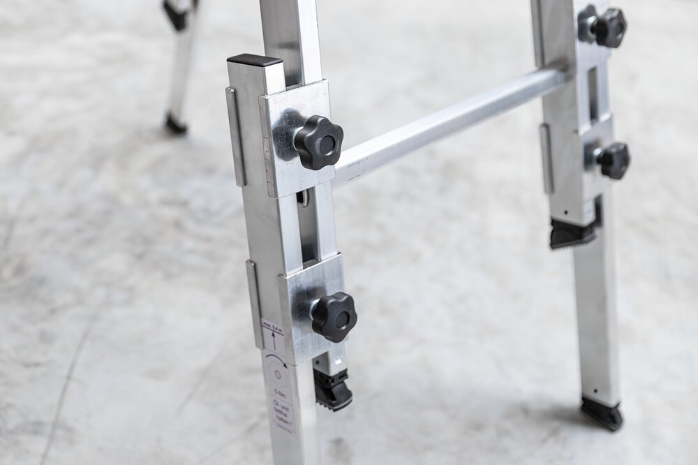 Produktbild Detailansicht 3813539 Munk Sprossen-Stehleiter treppengängig 2x8 Sprossen