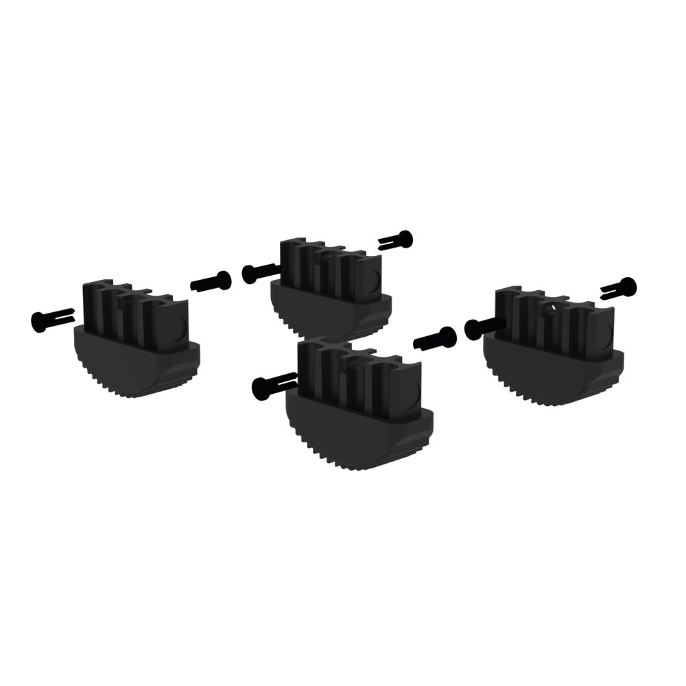 Munk Innenschuh für Leitern aus GFK 73x25 mm von Günzburger Steigtechnik Munk Innenschuh für Leitern aus GFK aus der Kategorie Spezialleitern, Berufsspezifische Produkte mit der Artikelnr. 019243