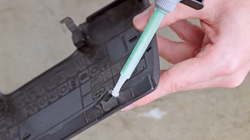 Maxbond PEPP 2-K PE-/PP-Klebstoff 50 g, inkl. 3 Zwangsmischer, im Blisterkarton Person, Leichtmetallfelge, Transport, Fahrzeug, Rad