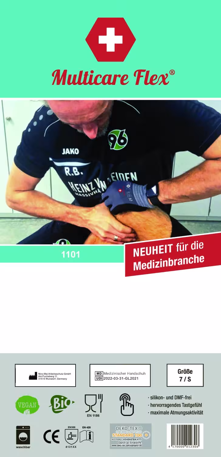Multicare Flex medizinischer Arbeit und Montagehandschuh von der Marke Multicare aus der Kategorie Arbeitshandschuhe
