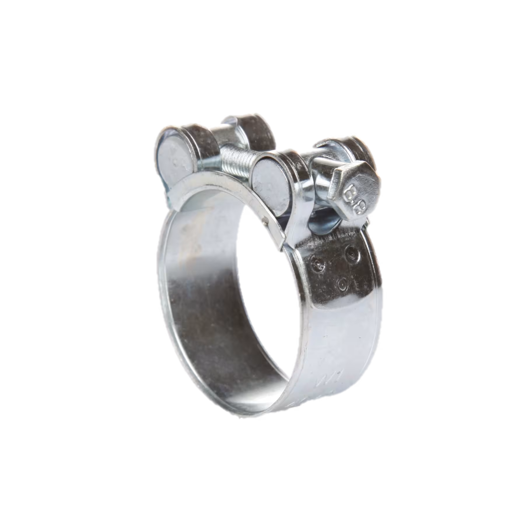 Gelenkbolzenschellen, verzinkt , 1-teilig, Werkstoff W1 Typ Spannbereich: 20-22 mm aus der Kategorie Schlauchschellen mit der Artikelnr. 2118102022J