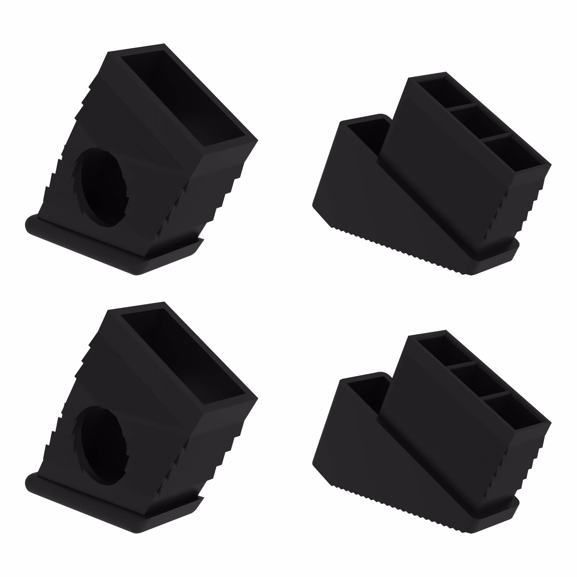 Innenschuhe ML-Kompakt-Tritt aus der Kategorie Steigtechnik Zubehör & Ersatzteile mit der GTIN 4031405192409 Innenschuhe ML-Kompakt-Tritt von der Marke Munk aus der Produktreihe Leitern & Gerüste