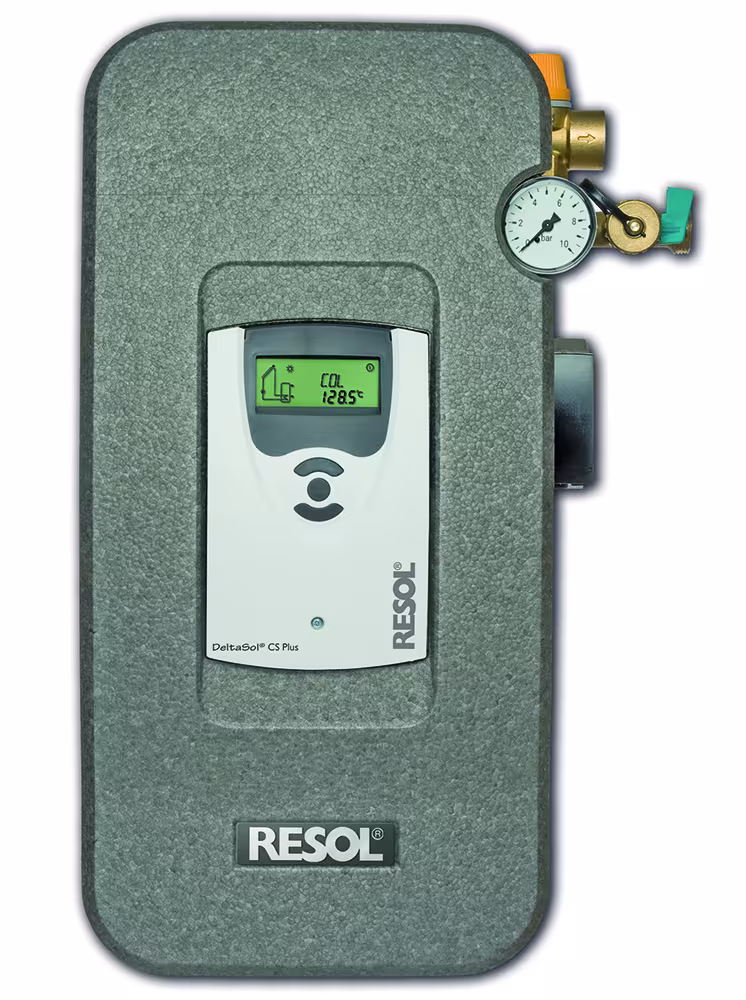 RESOL FlowSol(R) B HE - Zweistrang Solarstation aus der Kategorie 2-Strang-Solarstation