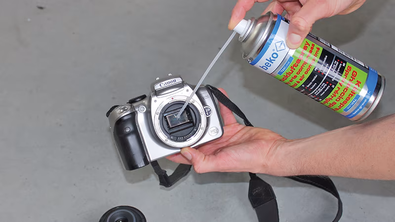 TecLine Druckluft-/Kältespray 400 ml Person, Zubehör, Riemen, Finger, Digitale Kamera