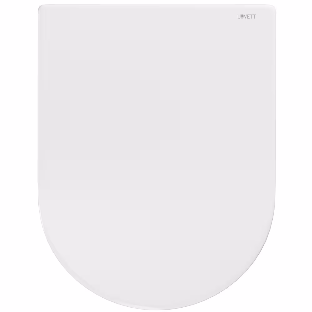 WC-Sitz D650 D-Form Weiß mit Absenkautomatik, u.a. für ME by Starck von LUVETT mit der Artikelnr. 548403