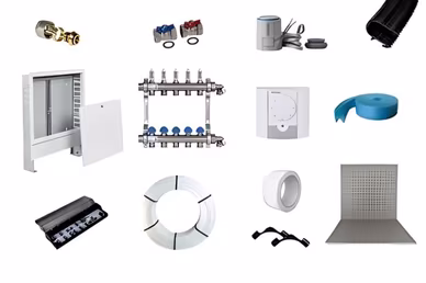 Tackersystem Fußbodenheizung Tackersystem Fußbodenheizung