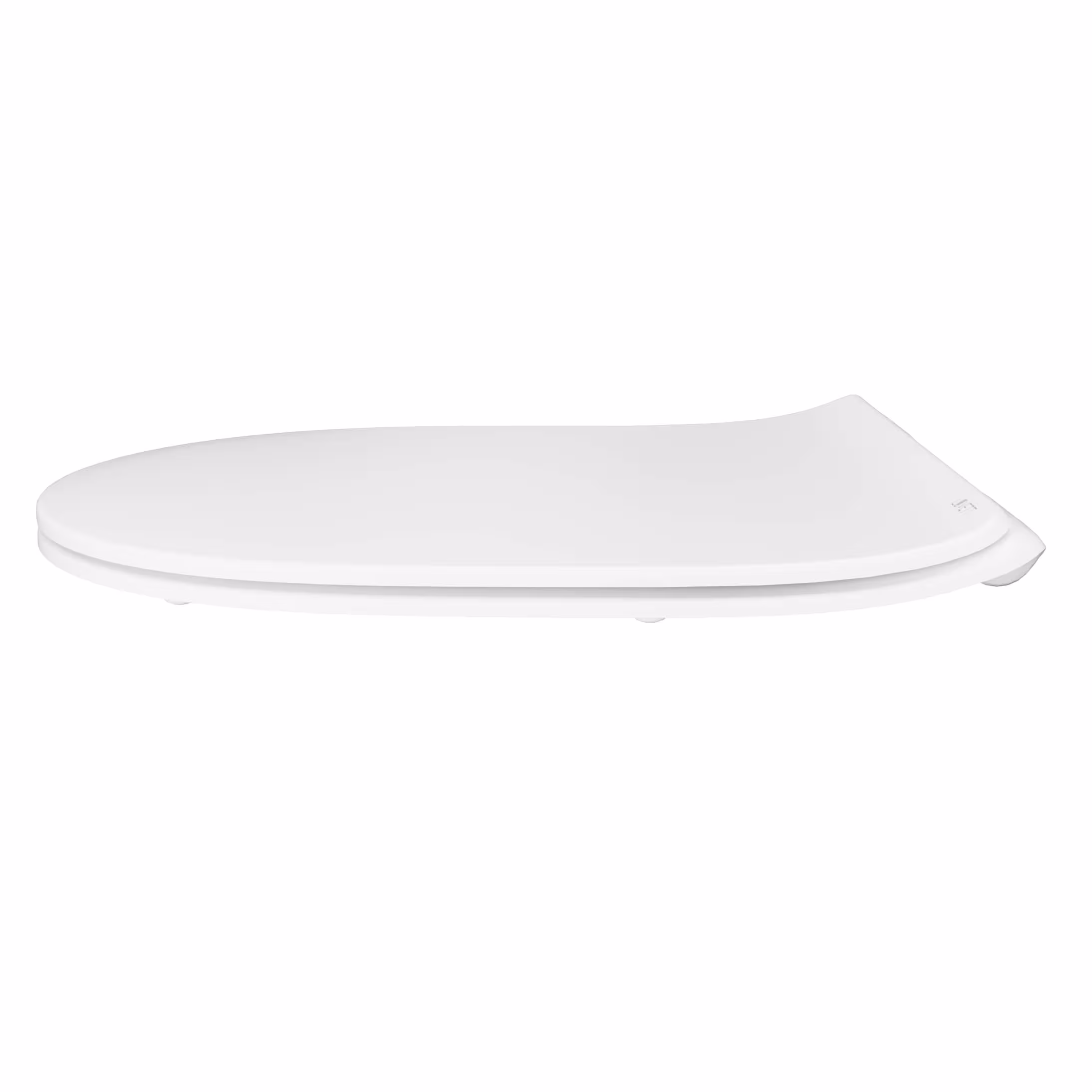 Deluxe WC-Sitz D800 D-Form Weiß mit Absenkautomatik u.a. für Laufen Pro, Vitra S50 von LUVETT aus der Kategorie Badkeramik