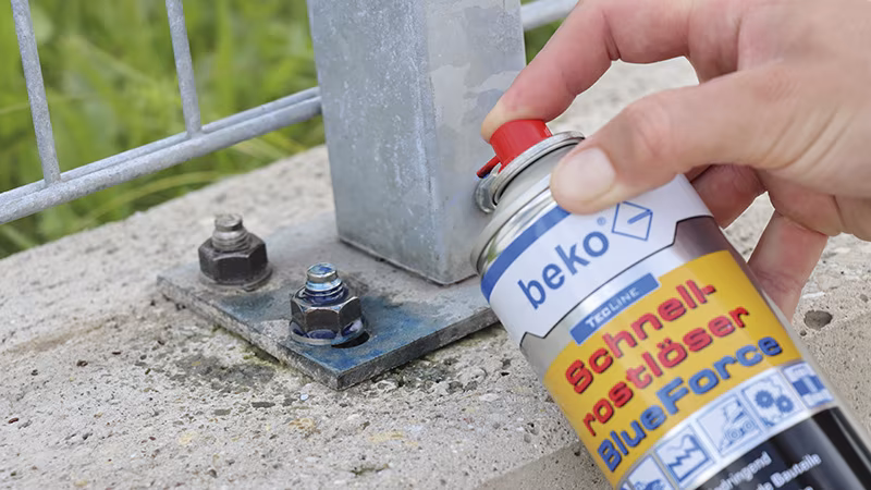 TecLine Schnellrostlöser BlueForce 400 ml Körperteil, Finger, Hand, Person, Zinn