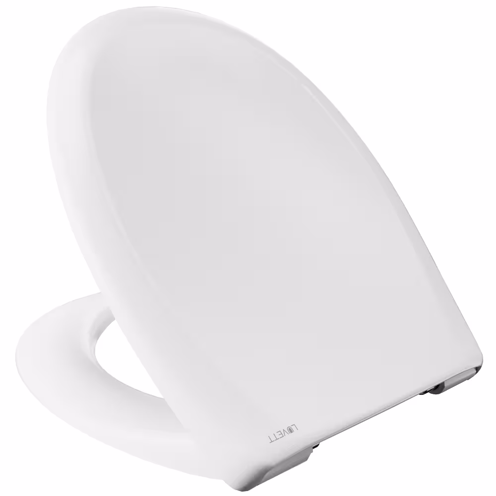 Andere Ansicht des Artikels WC-Sitz C770 Weiß oval mit Absenkautomatik aus der Kategorie Badkeramik