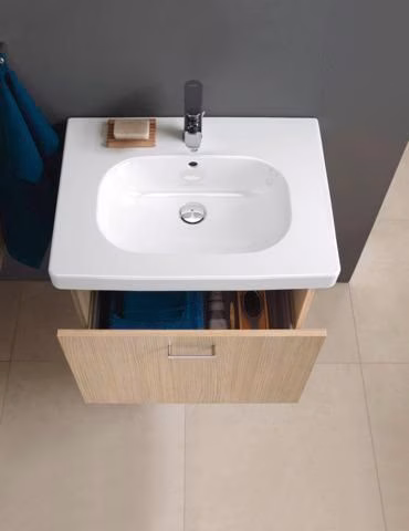 Detailbild 4039053 Duravit B.1 Einhebel-Waschtischmischer M mit Zugstange, Chrom Hansgrohe