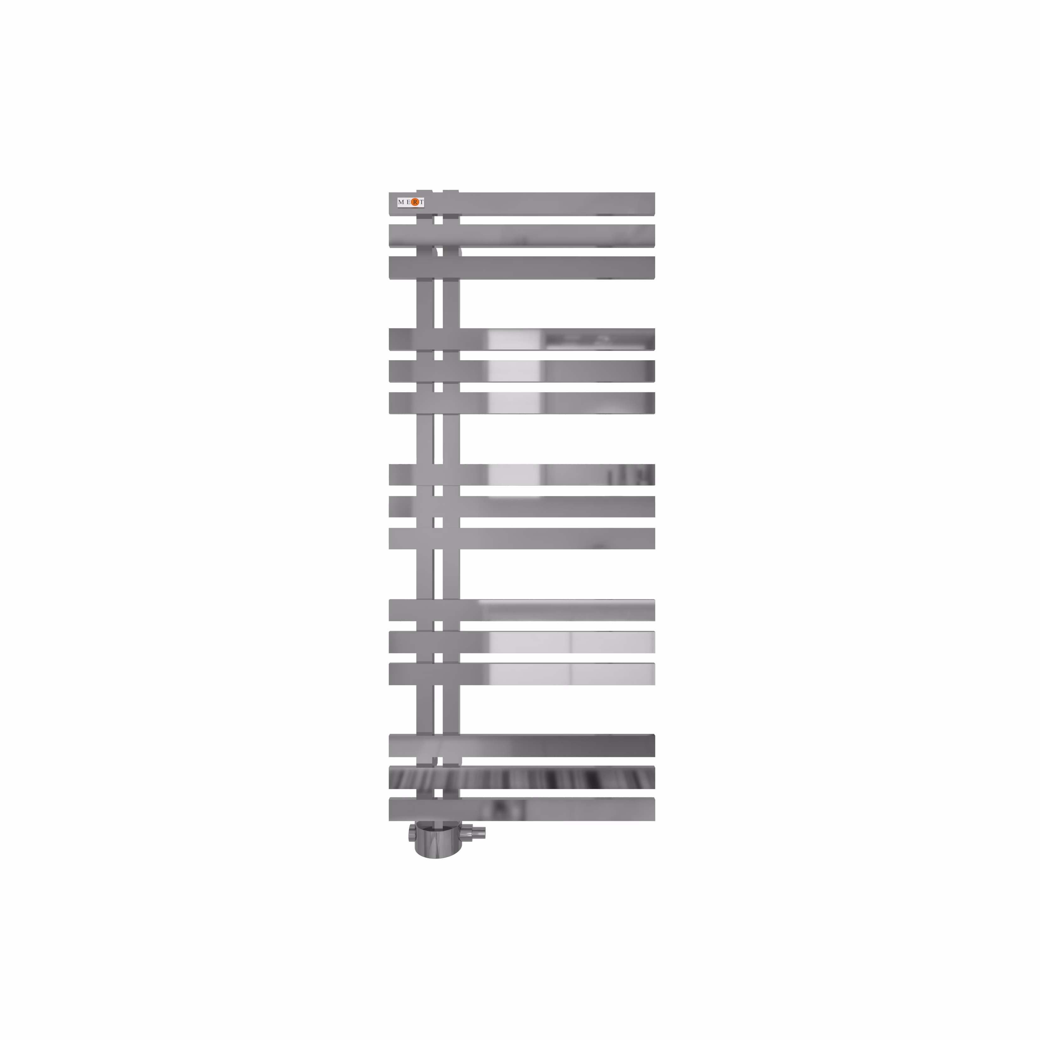 Mert Design Badheizkörper Modell Elen, Chrom aus der Kategorie Badheizkörper Seitenanschluss