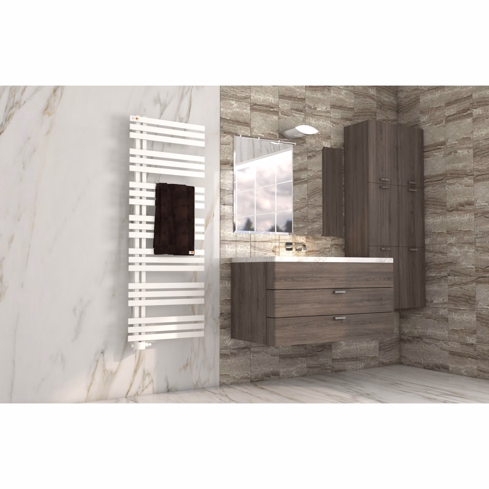 Ohne Text 3242507286670854228 Mert Design Badheizkörper Modell Elen, Weiß, 500x800 mm