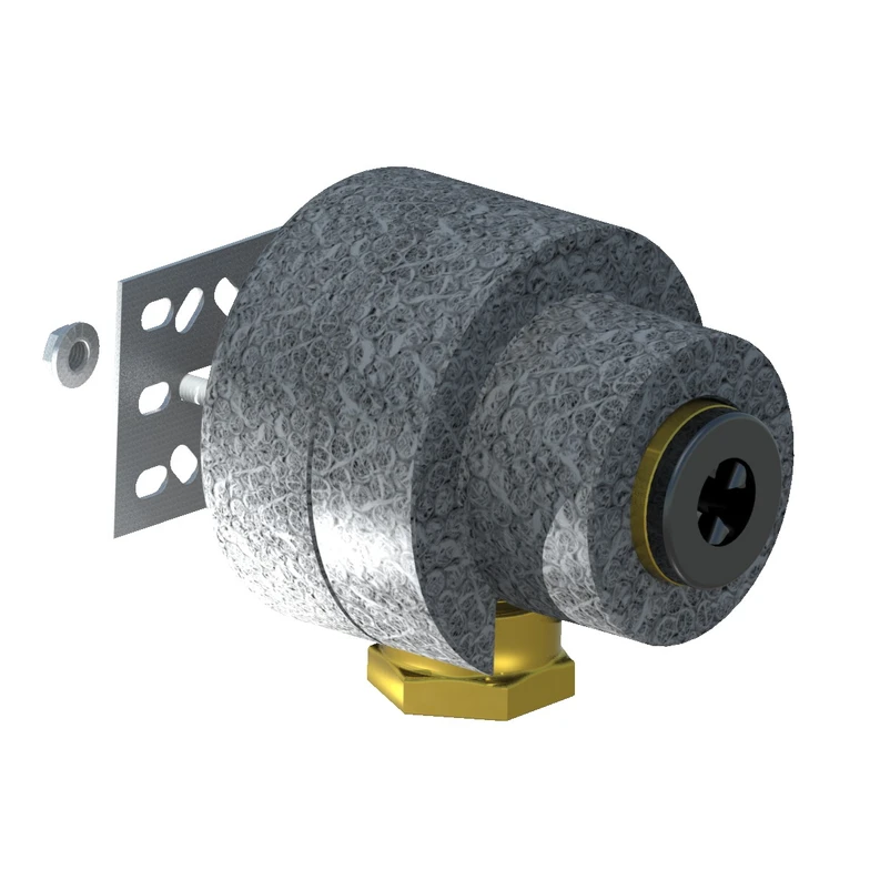 Ortwein Original Sanibox 1 aus der Kategorie Anschlussmodule mit der Teilenummer IP073, Rolle, Verschiebung, Metall, Befestigung, Wellenbaugruppe