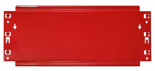 MULTIplus Tiefenriegel, steckbar, Tiefe 300 mm, RAL 3000 feuerrot aus der Kategorie Zubehör mit der Artikelnummer 35263-R