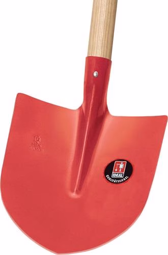 Frankfurter Schaufel RUHR-BRILLANT Größe 5 300x270mm mit Eschenstiel IDEAL aus der Kategorie Schaufeln und Spaten mit der Teilenummer 4300500001