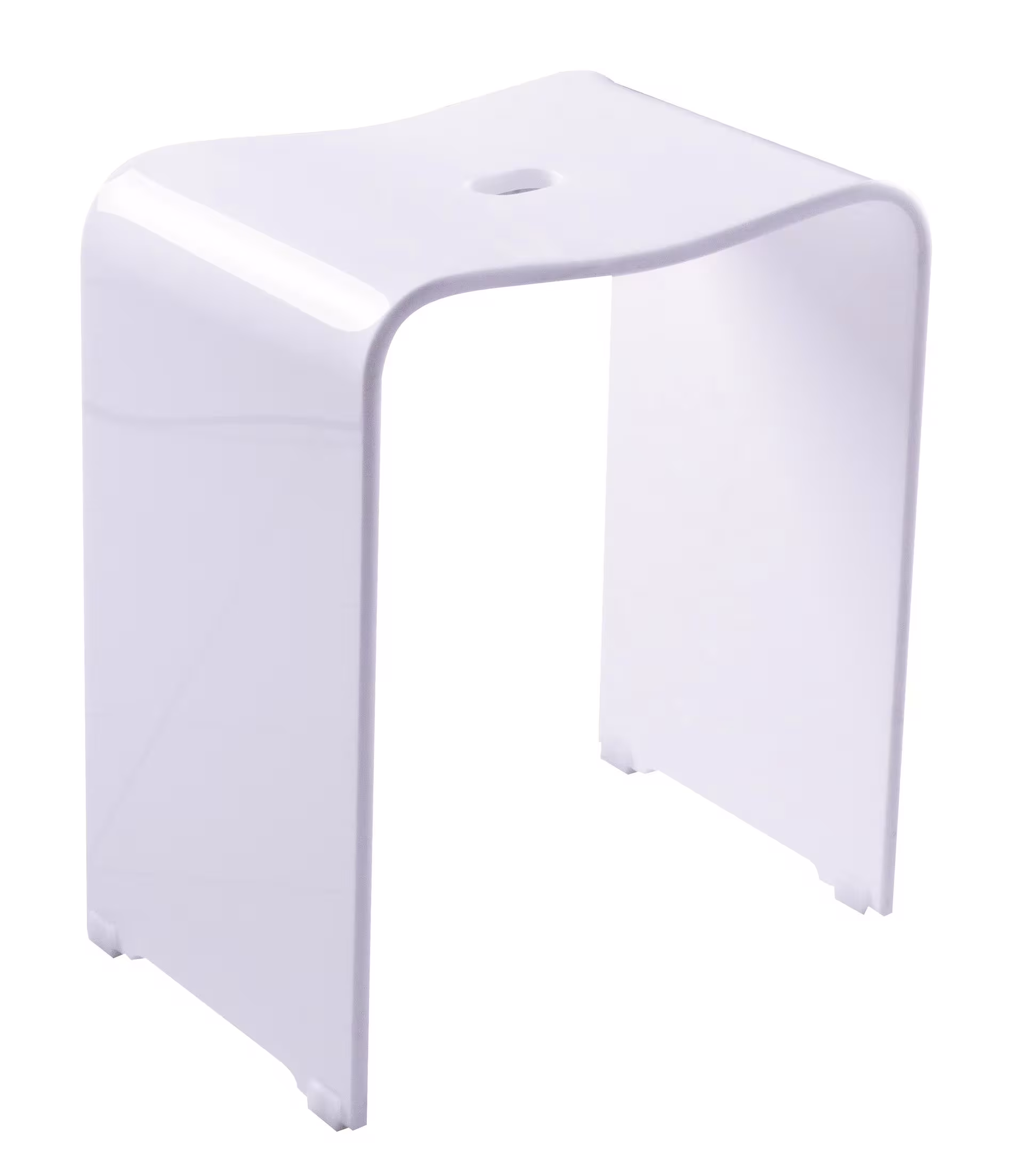 Bad-Hocker Trendy, weiß, Acryl von der Marke Ridder Bad-Hocker Trendy, weiß, Acryl aus der Kategorie Hocker, Stühle, Schemel mit der Artikelnummer A211101
