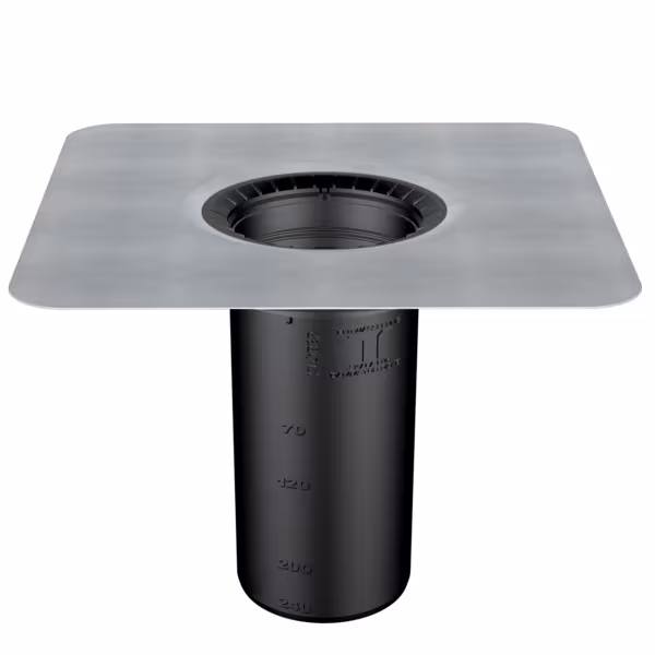 Flavent Pro Aufstockelement für zweiteiligen Dachablauf Typ Durchmesser: DN 160 aus der Kategorie Dachdurchgänge isoliert mit der Artikelnr. KF7302-20